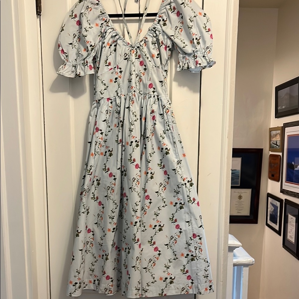 EUC Hill House Ophelia Dress in Pond Floral SZ Small